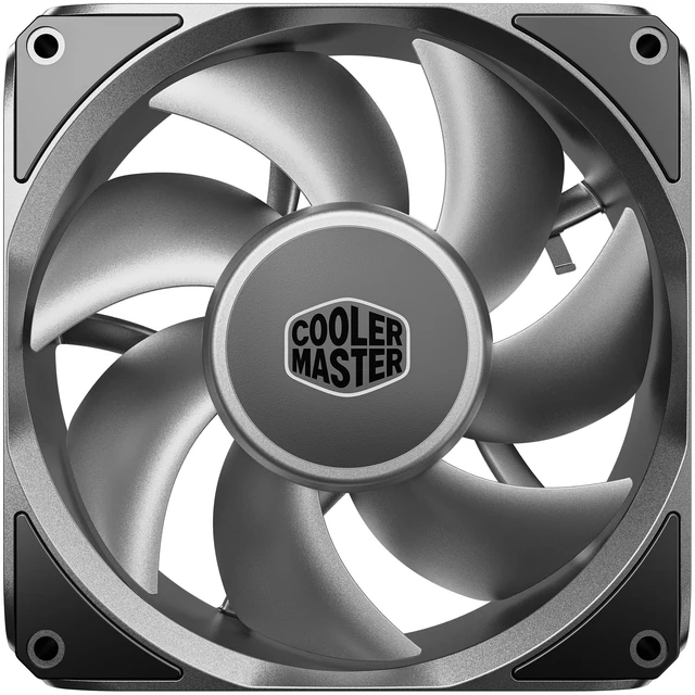 Main image of Cooler Master MasterFan A140 Case Fan, High Air Pressure, Aluminum Blades | 140mm Fan Size, High Air Pressure, Aluminum Blades, PWM Quiet Cooling Three-Phase Motor, 0.6mm Tip Clearance, Aluminum Frame