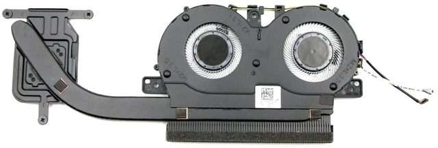 Main image of New CPU+GPU Cooling Fan with Heatsink Fit for Lenovo Yoga C740-15IML Laptop (Type: 81TD) C740-15, P/N: 5H40S19962 (with Backup Fan)