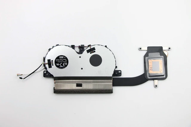 Alt view image 2 of 3 - New CPU+GPU Cooling Fan with Heatsink Fit for Lenovo Yoga C740-15IML Laptop (Type: 81TD) C740-15, P/N: 5H40S19962 (with Backup Fan)