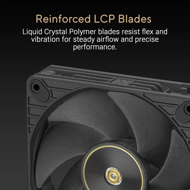 Alt view image 5 of 7 - ASUS ProArt PF120 3-Pack 120mm PWM Fans, 3000RPM, High Airflow/Static Pressure, Daisy-Chain, Comes with Fan Controller