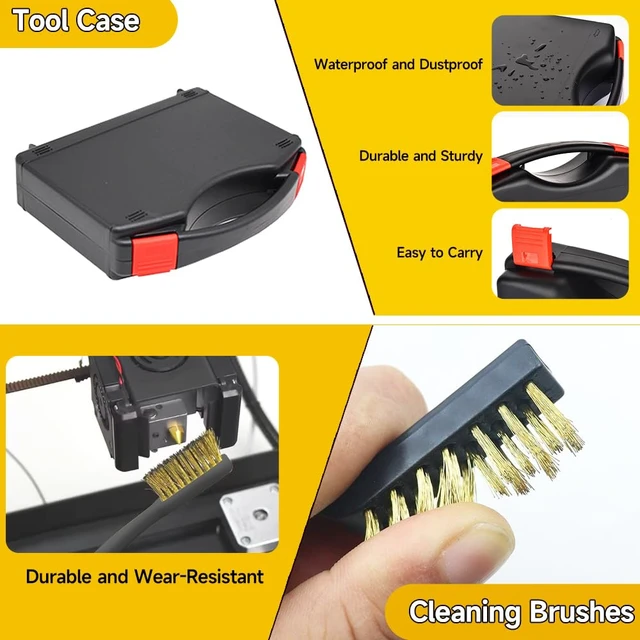 Alt view image 7 of 7 - Anyman 3D Printer Finishing Kit with Soldering Iron and Electric Polisher | Includes a digital soldering iron, deburring tool and electric polisher for print removal, smoothing and model finishing
