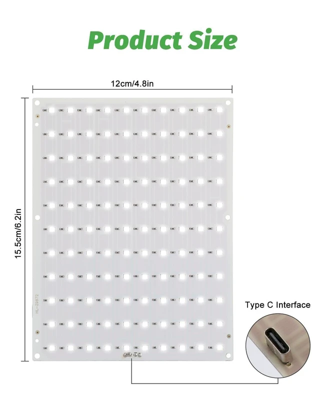 Alt view image 2 of 6 - CMYK LED Lithophane PCB Board FAZ007 Compatible with Bambu Lab P1 X1 A1 A2L P2S H2D 3D Printers
