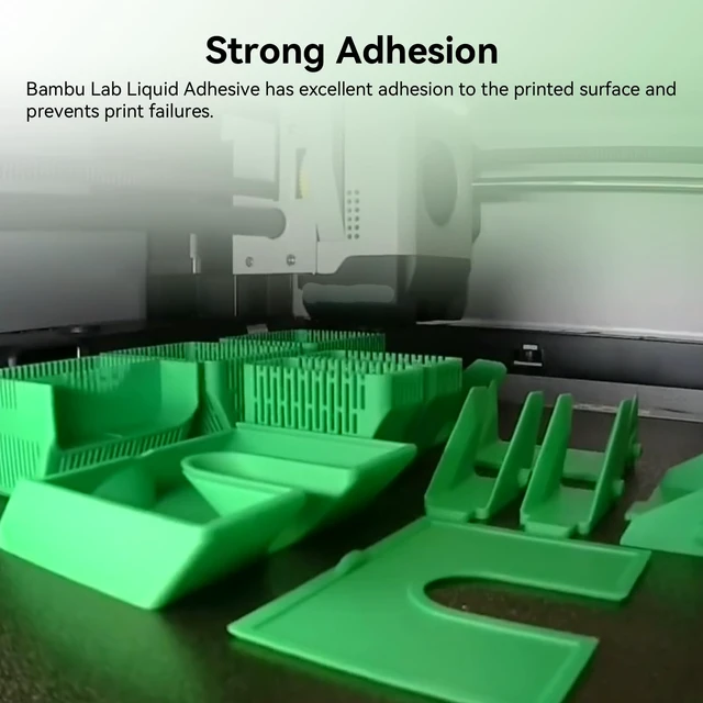Alt view image 7 of 7 - Compatible with Bambu Lab 3D Printer Adhesive Glue-2PCS | Strong Grip Reduce Warping for Bambu lab A1/A1 Mini/P2S/X2D 3D Printer PLA/ABS/PETG/PC/PA/TPU Filament 60ML