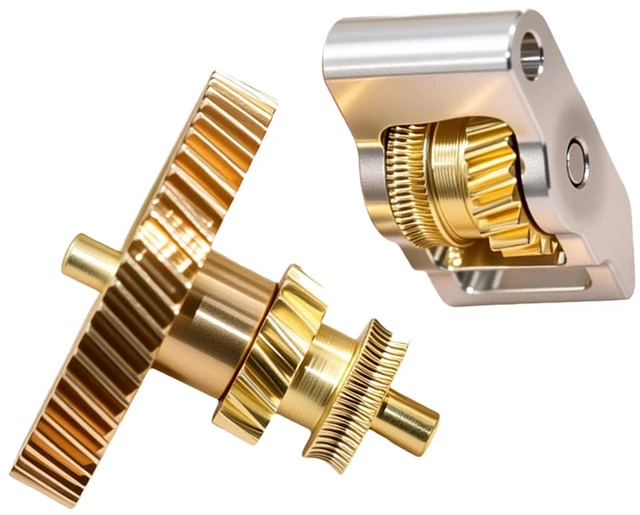 Main image of CNZTHDY P2S Extruder Gear Kit All Metal for P2S Hardened Steel Feeding Gear | For Bambu Lab P2S, with Nano Coating, 3D Printer Extruder Print Head, P2S Qucik Replacement Part, Support High Speed Print