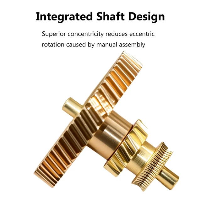 Alt view image 6 of 7 - CNZTHDY P2S Extruder Gear Kit All Metal for P2S Hardened Steel Feeding Gear | For Bambu Lab P2S, with Nano Coating, 3D Printer Extruder Print Head, P2S Qucik Replacement Part, Support High Speed Print