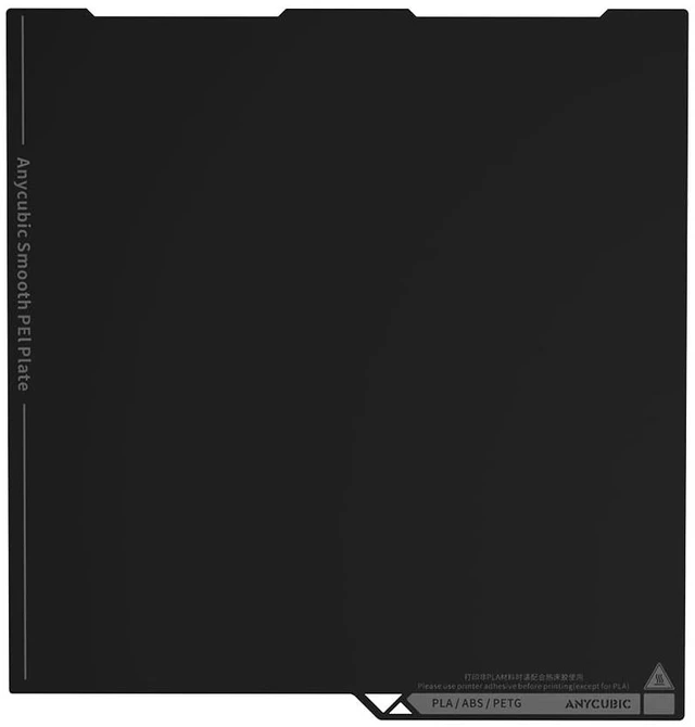 Main image of Anycubic 250x250mm Smooth PEI Plate for Kobra 3, Kobra 3 V2 Series | Smooth Flexible Spring Steel Build Plate for Easy Removal, Fits Kobra 3, Kobra 3 Combo, Kobra 3 V2 and Kobra 3 V2 Combo