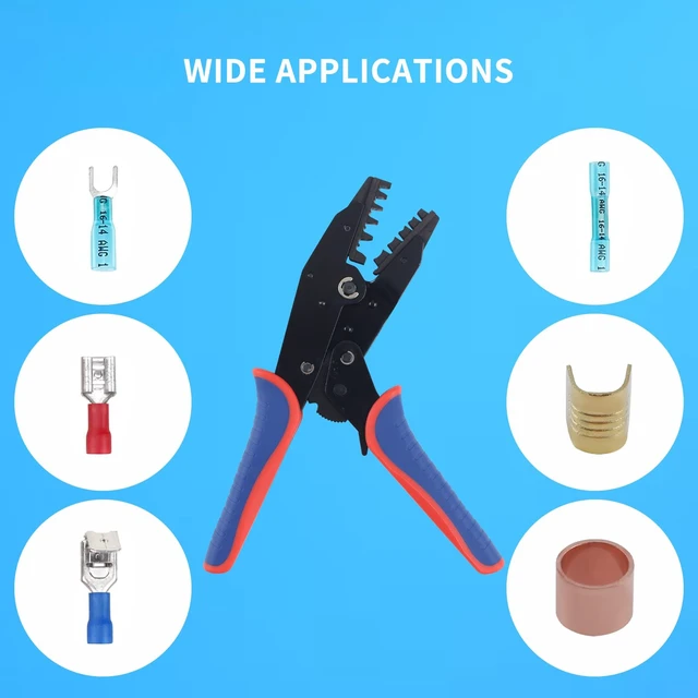 Alt view image 4 of 7 - FYSETC 3D Printer Accessories Belt Tool: 2GT Metal Clamp Heavy Duty Press Pliers with 40Pcs Copper Buckles Wire Cable Connector for Build Printing Project Drive