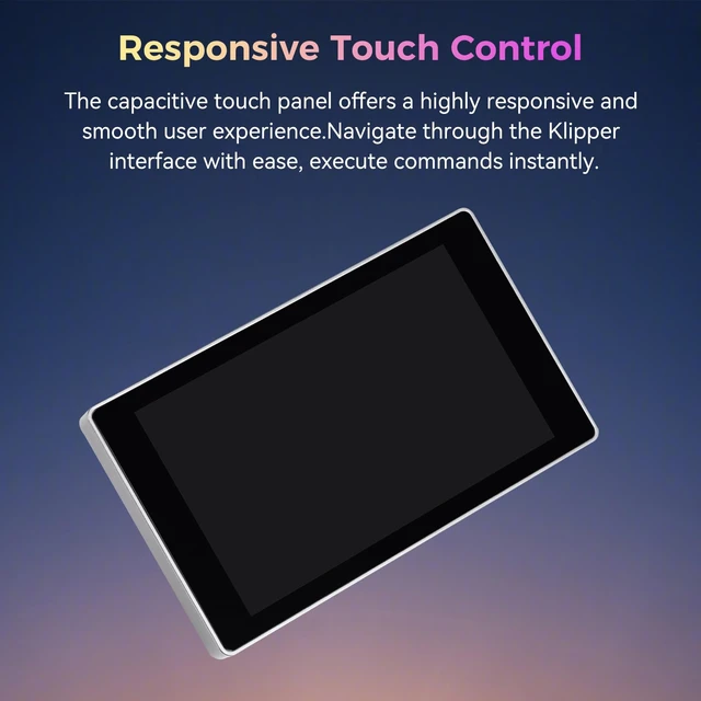 Alt view image 4 of 7 - Creality Official K2 Plus Display Screen Kit, Original 480x800 Pixel LCD K2 Plus Touchscreen Kit, 4.3" HD Touch Panel Kit, Durability and Quick Replacement Parts for Creality K2 Plus 3D Printer