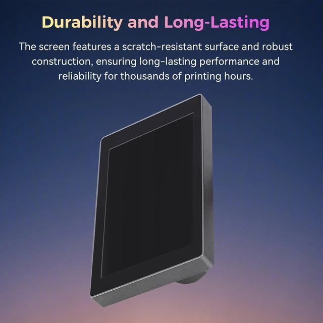 Alt view image 5 of 7 - Creality Official K2 Plus Display Screen Kit, Original 480x800 Pixel LCD K2 Plus Touchscreen Kit, 4.3" HD Touch Panel Kit, Durability and Quick Replacement Parts for Creality K2 Plus 3D Printer