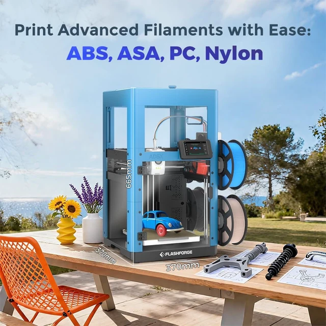 Alt view image 5 of 7 - Flashforge Enclosure Accessory Set for AD5X | DIY Enclosure Kit with Plates and Screws to Unlock the ABS/ASA/PC Printing