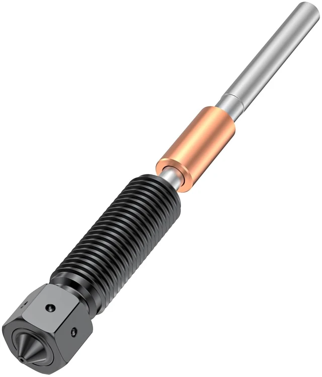 Main image of Creality K2 Plus Genuine E3D Obxidian High Flow Nozzle 0.4mm for K2/K2 Pro/K2 Plus/Creality Hi, Multi-Channel Design for Extreme Speed & Ultimate Wear Resistance