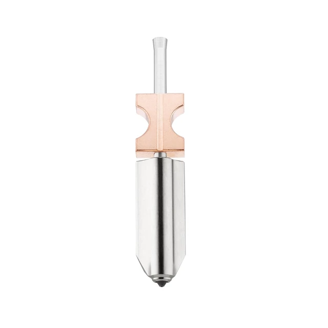 Alt view image 2 of 5 - DUROZZLE Diamond PCD Nozzle 0.4mm for Flashforge AD5X 3D Printer, Hardened High Precision for Precision Additive Manufacturing