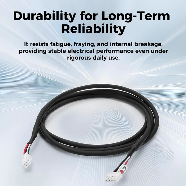 Alt view image 6 of 7 - Creality Official K1 Max Print Head Cable, Original Hotend Adapter Cable FPC Flat Flexible Cable, Nozzle Cable Extruder Connector Wire for Creality K1 Max 3D Printer (Not for Model: K1 Max 2025)
