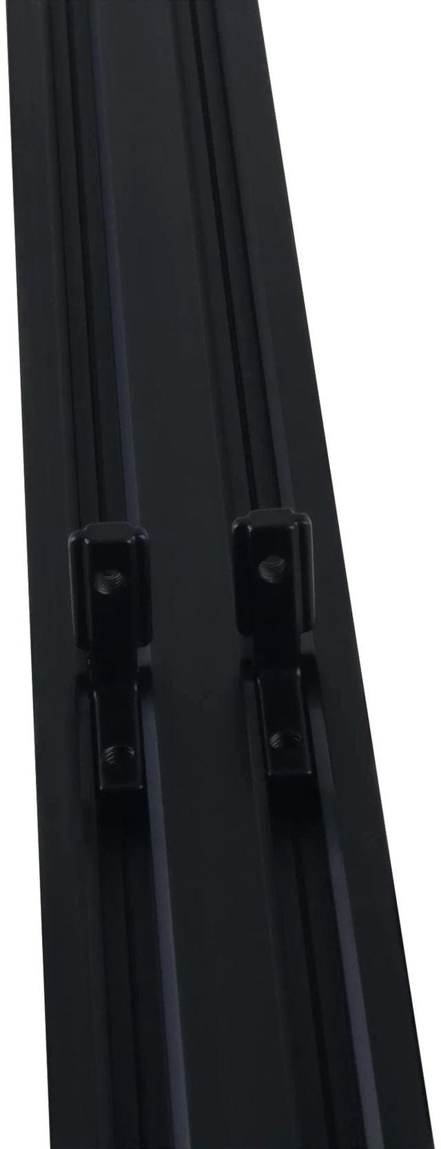 Alt view image 4 of 7 - CNCYEAH Aluminum Profile Extrusion 2040 1000mm 2PCS V Slot Black European Standard Anodized CNC Aluminum Profile 4 Sets connectors 50PCS Nuts 1PC Spanner for DIY 3D Printer