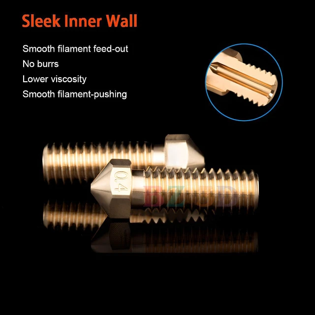 Alt view image 6 of 7 - BZ 3D Vyper All Metal Hotend 24V 40W Kit,Upgrade Bi-Metal Heatbreak,Heater Block Aluminum,Brass Nozzle 0.4mm for Vyper,Kobra Max,Kobra Plus 3D Printer Volcano V5 J-Head Hotend.