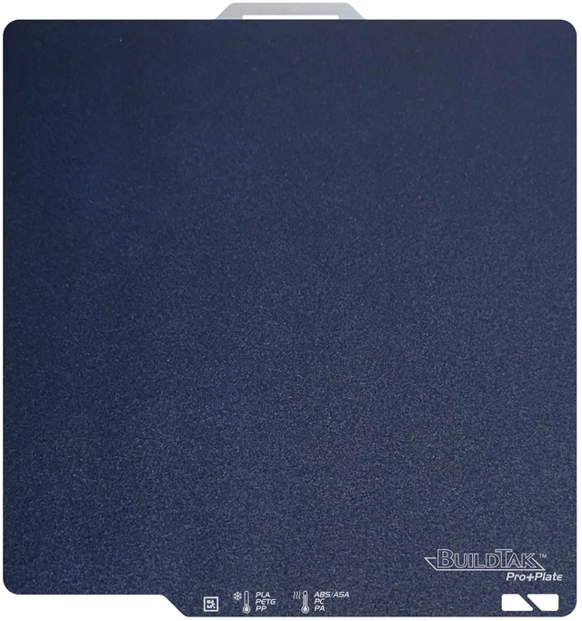Main image of BuildTak ProPlate for Bambu Lab X1/X1C/X1E/P1P/P1S, No Glue Required, Flexible Magnetic Steel Plate with Specially Formulated Coated Surface, 258x258mm, Engineered for PLA/ABS/ASA/PETG/PA/PC/PP/PHA