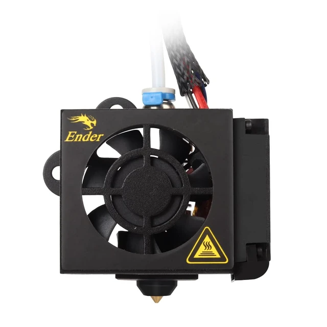 Alt view image 3 of 7 - Creality Original Ender 5 Plus Full Hotend Nozzle Kit Assembled 24V Compatible with Ender 3, Ender3 Pro, Ender 5 and Ender5 Pro 3D Printer