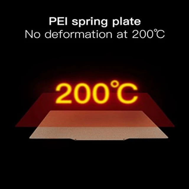 Alt view image 7 of 7 - Magnetic PEI Build Plate, 470x470mm Double Sided Textured | Spring Steel Sheet, Flexible Adhesive Base, 200C Heat Resistant, 0.4mm Thick, for CR-10 Max, 3D Printer Bed
