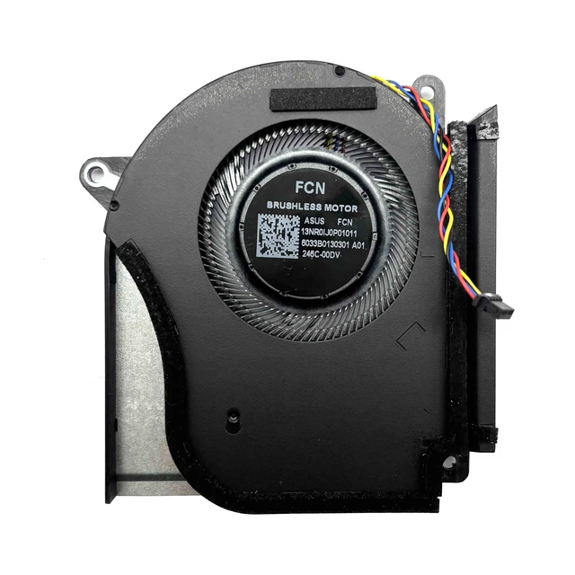 Alt view image 4 of 5 - Original CPU+GPU Cooling Fan Replacement for 2023 ASUS ROG Strix G16 G614 | for ROG Strix G16 G614JI G614JV G614JU G614JZ, P/N: 13NR0D90P08011 13NR0D90P07011 13NR0D90P09011