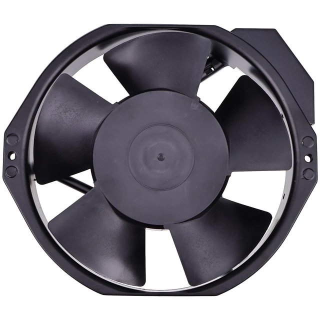 Alt view image 2 of 6 - WQSING 148VK0282030 Cabinet Cooling Fan AC Axial Fan Ball Bearing 115V | 172*151*38 mm 300/270mA 32W 50/60Hz
