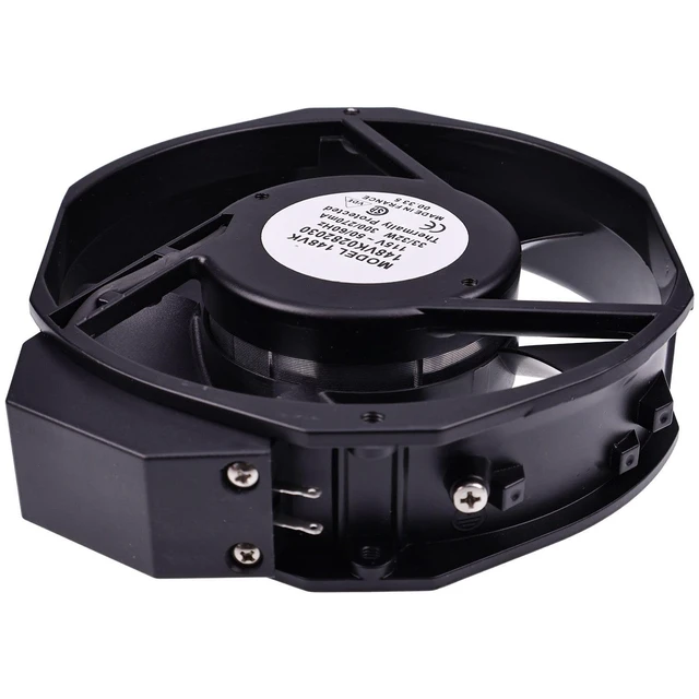 Alt view image 3 of 6 - WQSING 148VK0282030 Cabinet Cooling Fan AC Axial Fan Ball Bearing 115V | 172*151*38 mm 300/270mA 32W 50/60Hz