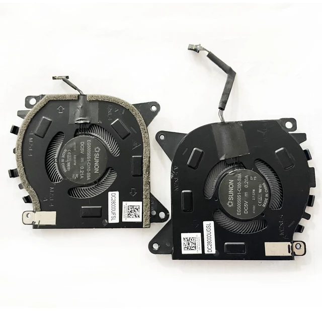 Alt view image 2 of 6 - Fleshy Leaf Replacement CPU+GPU Cooling Fan for DELL Alienware X15 R1 R2 | X15 R1,X15 R2, EG50050S1-CI10-S9A, 02H5HD 0.21A, EG50050S1-CI00-S9A, 07M2CV 0.20A