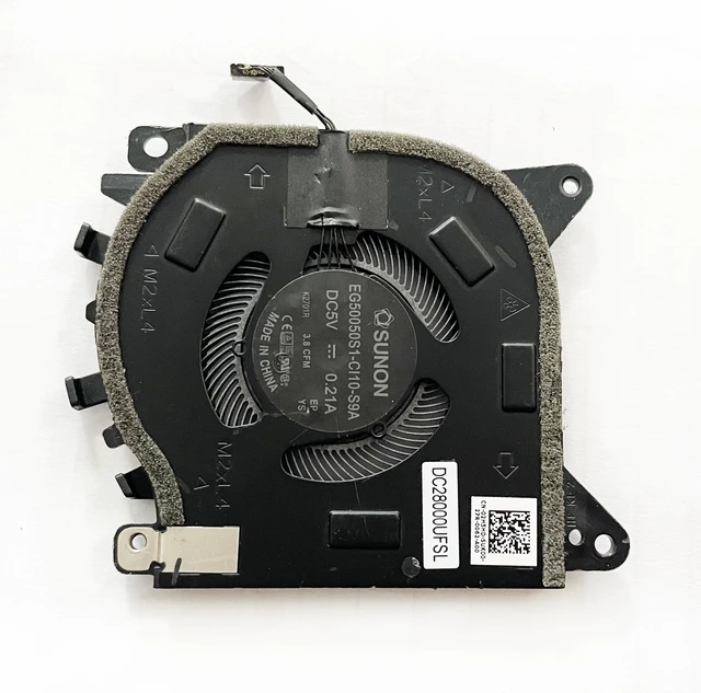 Alt view image 3 of 6 - Fleshy Leaf Replacement CPU+GPU Cooling Fan for DELL Alienware X15 R1 R2 | X15 R1,X15 R2, EG50050S1-CI10-S9A, 02H5HD 0.21A, EG50050S1-CI00-S9A, 07M2CV 0.20A