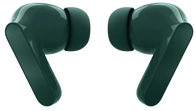Alt view image 5 of 7 - Motorola Moto Buds Bass XT2443-1 Dynamic ANC, Triple Microphone Array, Bluetooth 5.3, IP54 Water & Dust Resistant, Dolby Atmos Audio - (Posy Green)
