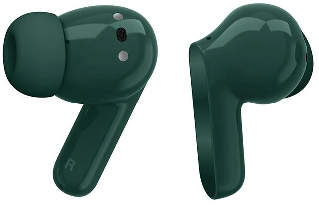 Alt view image 6 of 7 - Motorola Moto Buds Bass XT2443-1 Dynamic ANC, Triple Microphone Array, Bluetooth 5.3, IP54 Water & Dust Resistant, Dolby Atmos Audio - (Posy Green)
