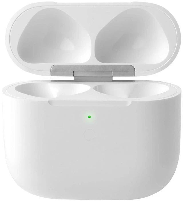 Main image of Wireless Charing Case for Air Pods 4 Charging Case Compatible with Air Pod 4th Generation Charger Cases Replacement Only, Without Earbuds - White