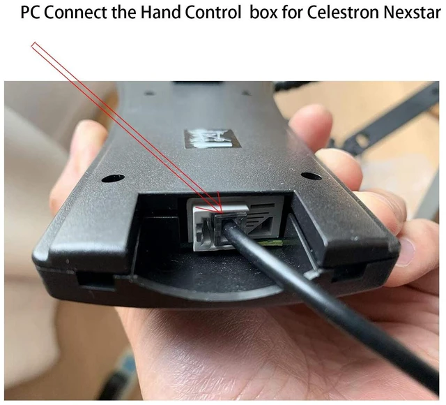 Alt view image 3 of 6 - USB to RJ9 Cable for Celestron NexStar Telescope Console Upgrade Cable (Length: 6feet/180cm)
