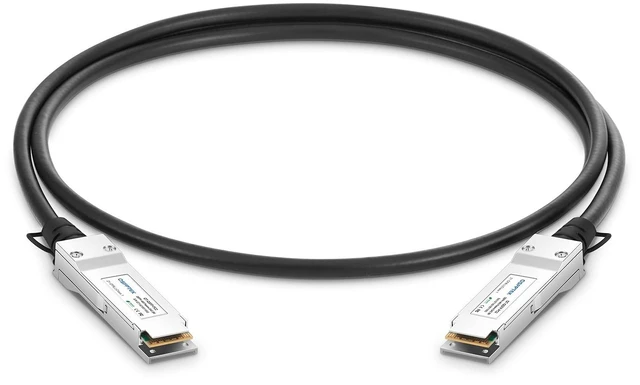 Main image of 40G QSFP DAC Cable, 0.5M (1.64ft) Passive Direct Attach Copper Twinax 40gb QSFP+ to QSFP+ Cable Compatible with Cisco QSFP-H40G-CU50CM