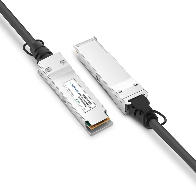 Alt view image 5 of 5 - 40G QSFP DAC Cable, 0.5M (1.64ft) Passive Direct Attach Copper Twinax 40gb QSFP+ to QSFP+ Cable Compatible with Cisco QSFP-H40G-CU50CM