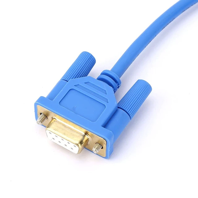 Alt view image 5 of 7 - Fafeicy Programming Cable for 6ES5734-1BD20 S5 Series PLC, PC to USB Adapter, 7 Core Insulated PVC Cable Blue