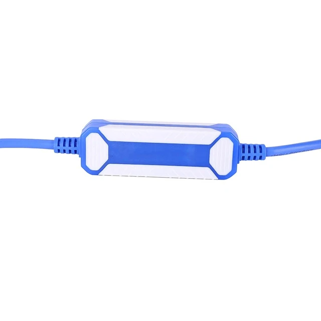Alt view image 7 of 7 - Fafeicy Programming Cable for 6ES5734-1BD20 S5 Series PLC, PC to USB Adapter, 7 Core Insulated PVC Cable Blue