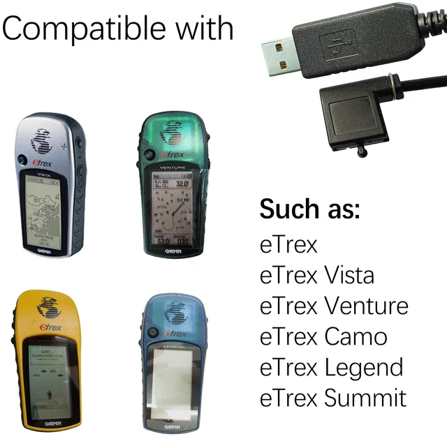 Alt view image 5 of 7 - PL2303 USB RS232 to ePlug Control Cable for Garmin Etrex Venture Vista Venture Legend GPS Download Wire Update Cable,3FT/100CM