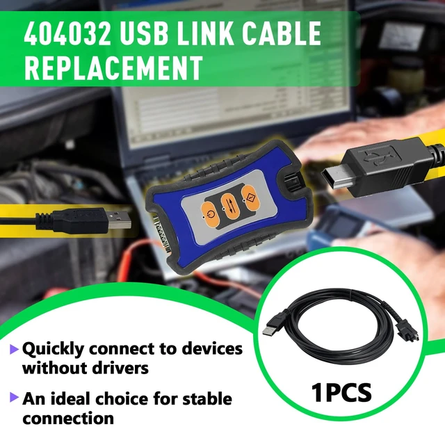 Alt view image 2 of 7 - HAVANSIDY 404032 for Nexiq USB Link 2 3 Cable, Cable Replacement Fit for Cummins Inline 7 and Standard USB Computer Port