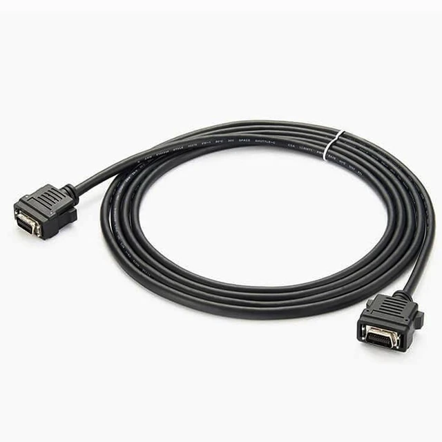 Alt view image 5 of 7 - SCSI MDR 20Pin Male to Male Straight Snap Type Connector with Servo Cable 2Meters