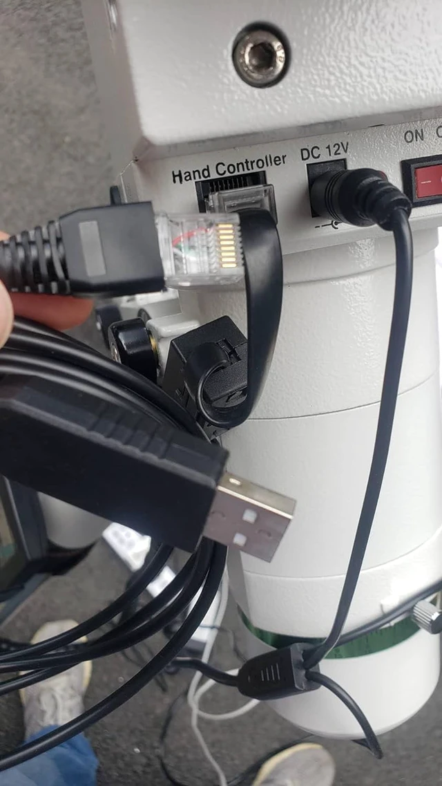 Alt view image 6 of 7 - RJ45 Control Cable for Skywatcher and Orion Mount, for Heq5 pro, Azeq5, Azeq6, Eq6-R, Eq6-R Pro, EQ8-R and Orion Sirius Mount, Eqmod USB Console Cable for Skywatcher GOTO Mount, 6 FT