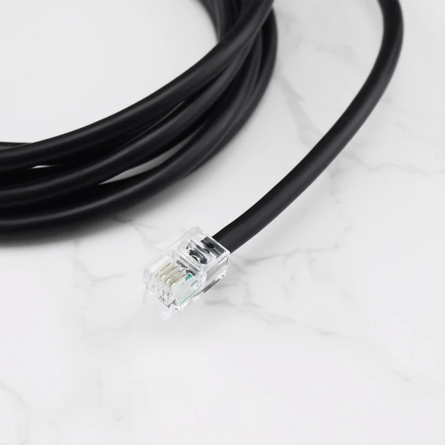 Alt view image 5 of 7 - Traders USB to RJ9 Cable Telescope Console Upgrade Cable 1.8m USB to RJ9 Data Transmission Cord Compatible with Celestron NexStar 4SE NexStar 6SE NexStar 8 SE, Black