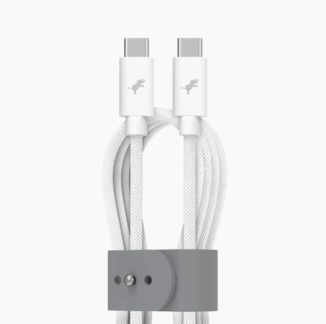 Main image of POWERKNIT USB C to USB C Cable (3M/4FT) Durable Fast Charging Cord | Type C Fast Charging Cable with Cable Strap, Compatible with Apple iPhone 18/17/16/15, Samsung, MacBook Air/Pro/Max 2018-2022