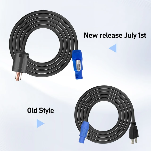 Alt view image 6 of 7 - 12AWG PowerCon Cable,NEMA 5-15p to PowerCon Power Cable-10FT | Profeesional Hand-Built 3 Pin PowerCon Input Male Connector Extension Power Cable for Outdoor Stage Light LED Screen
