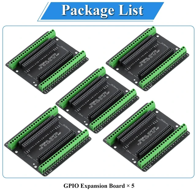Alt view image 7 of 7 - 5PCS ESP32 S3 Breakout Board GPIO 1 into 2, 44 Pin Expansion Board Compatible with ESP32 S3 Development Board, N8R2/N16R8 Module
