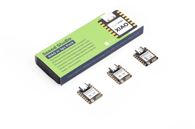 Main image of ESP32C6 3PCS Pack - 2.4GHz Wi-Fi 6, BLE 5.0, Zigbee, Matter, Thread, onboard Antenna and External Antenna Interface