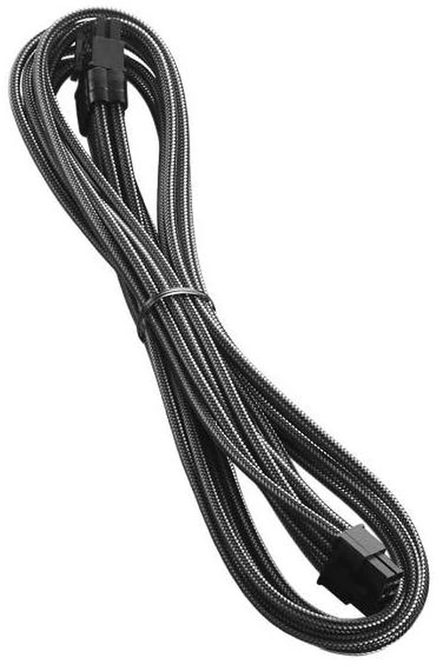 Main image of C-Series Pro ModMesh Sleeved 8-pin PCI-e Cable for Corsair Type 4 RM Black Label/RMi/RMX (Carbon, 60cm)