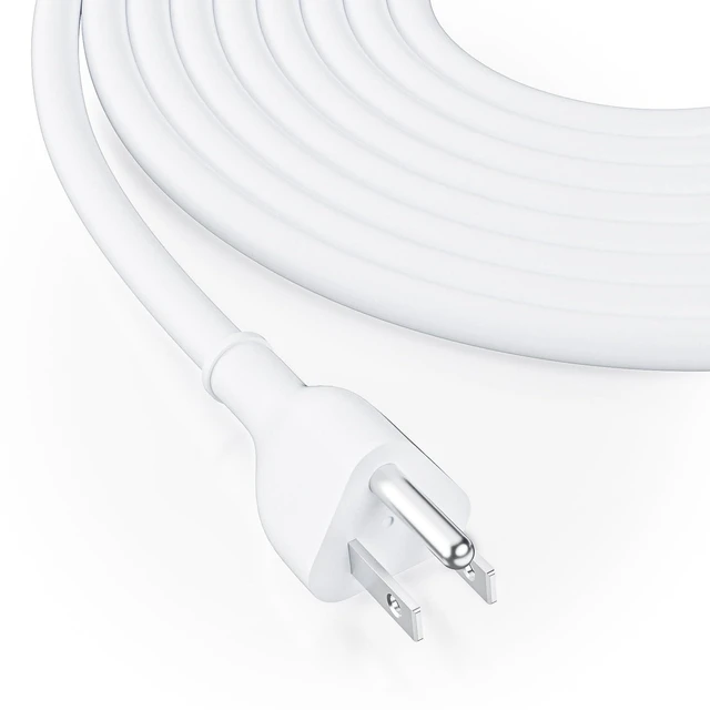 Alt view image 6 of 7 - Power Extension Cord for iMac 21.5" 27" (2012-2020), for iMac Pro (2017) | Power extension adapter, 3 Prong, 3 pin angle head female plug, 6FT, 7A 125V
