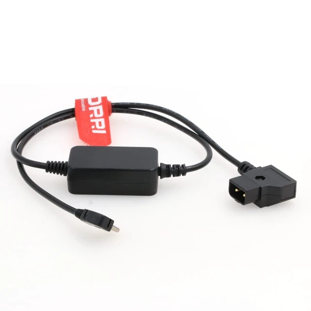 Alt view image 2 of 3 - D-Tap to Right Angle Regulated 5V USB Type-C Output Power Cable for Sound Devices Mix Pre II