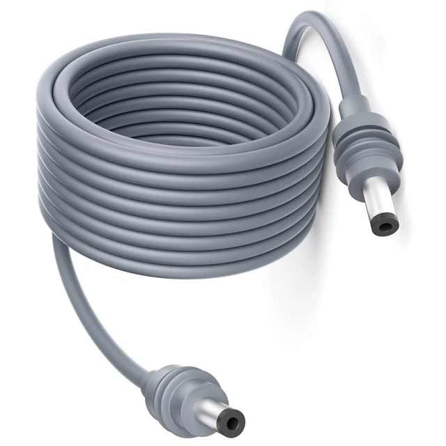 Main image of Starlink Mini DC Power Cable 20FT Long Replacement Power Charging Cable | 5521 DC to DC Power Cord,6M/20FT Starlink Mini Accessories Waterproof Power Cable,18AWG Extension Cable