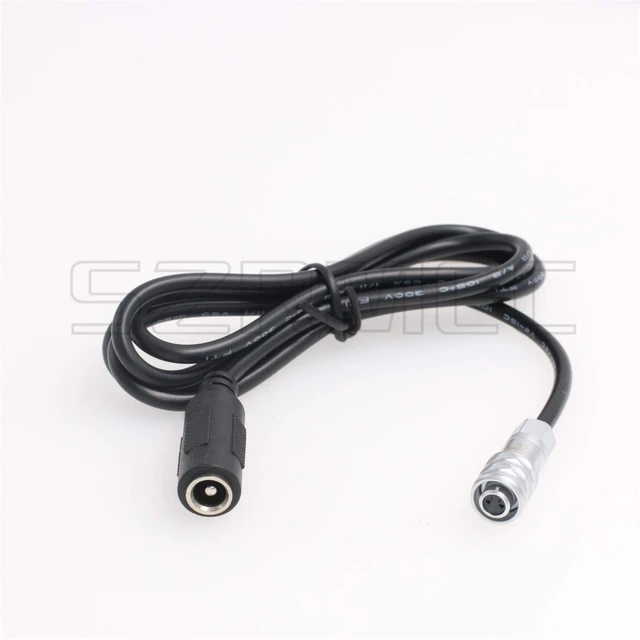 Alt view image 2 of 4 - BMPCC 4K Extension Power Cable DC 5.5X2.1mm Barrel Jack to Weipu SF610 2 Pin Blackmagic Pocket Cinema Camera 4K