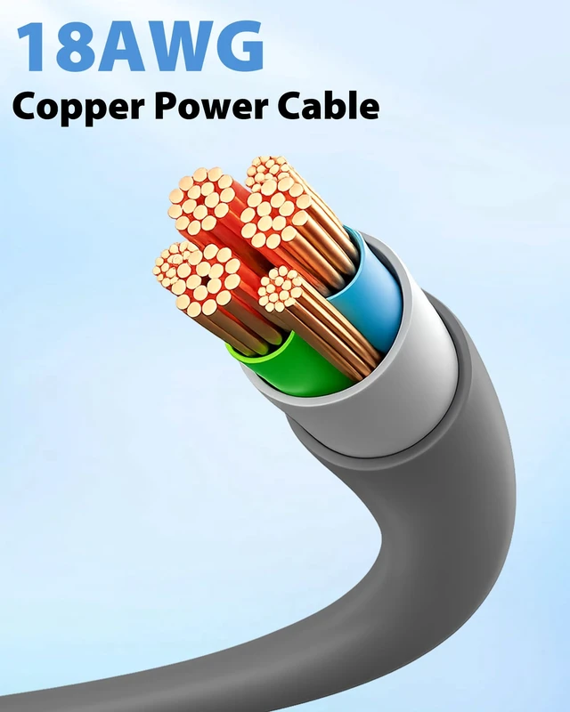 Alt view image 5 of 7 - Starlink Mini DC Power Cable 18AWG Waterproof IP68, 15ft | DC Cable Replacement for Starlink Mini, Durable Outdoor Power Cord